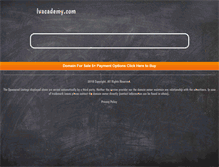 Tablet Screenshot of lvacademy.com